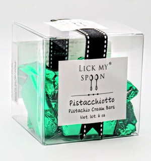 Pistacchiotto - Pistachio Cream and White Chocolate bars - Lick My Spoon